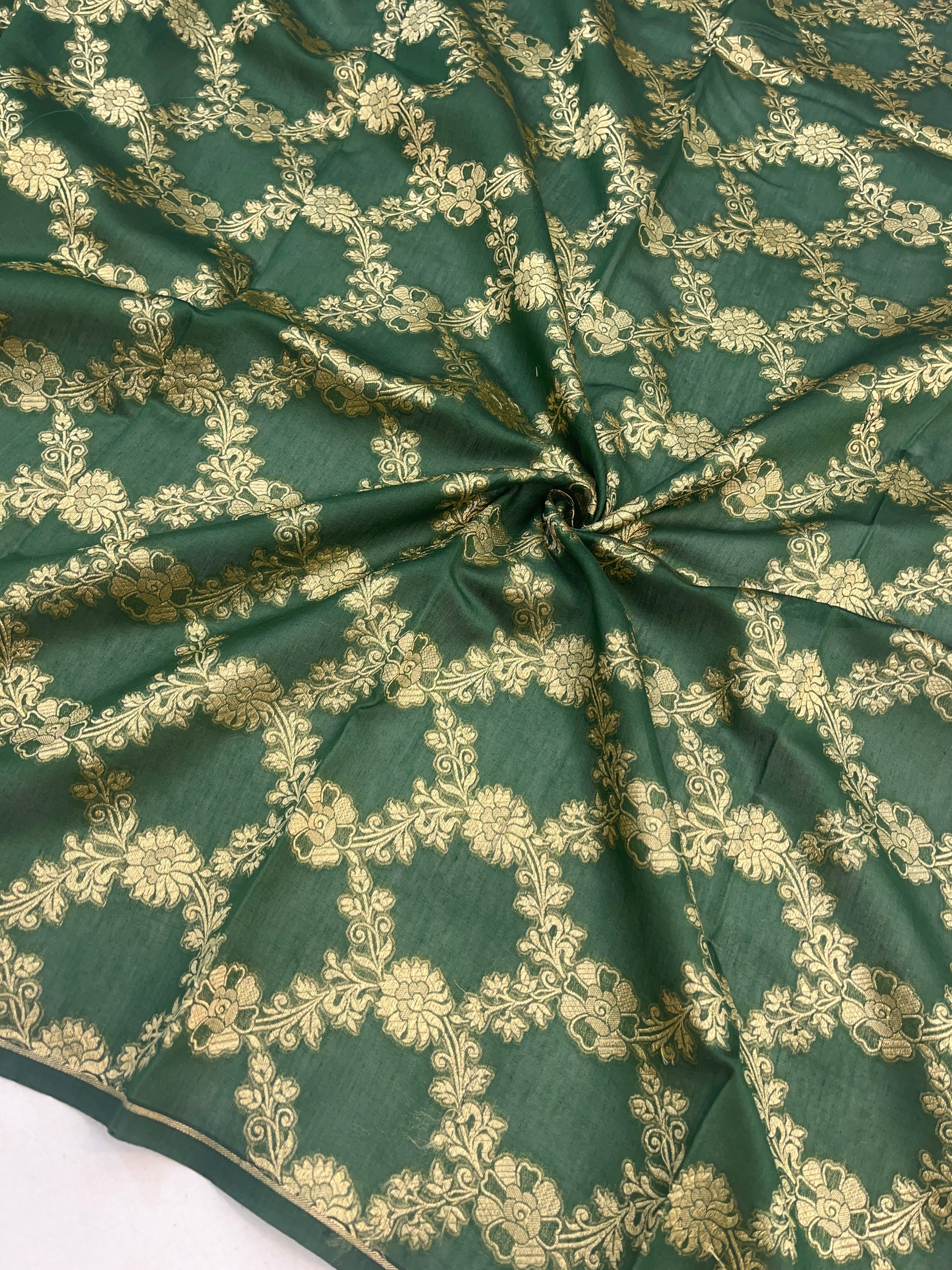 Pure Chanderi Cotton Fabric