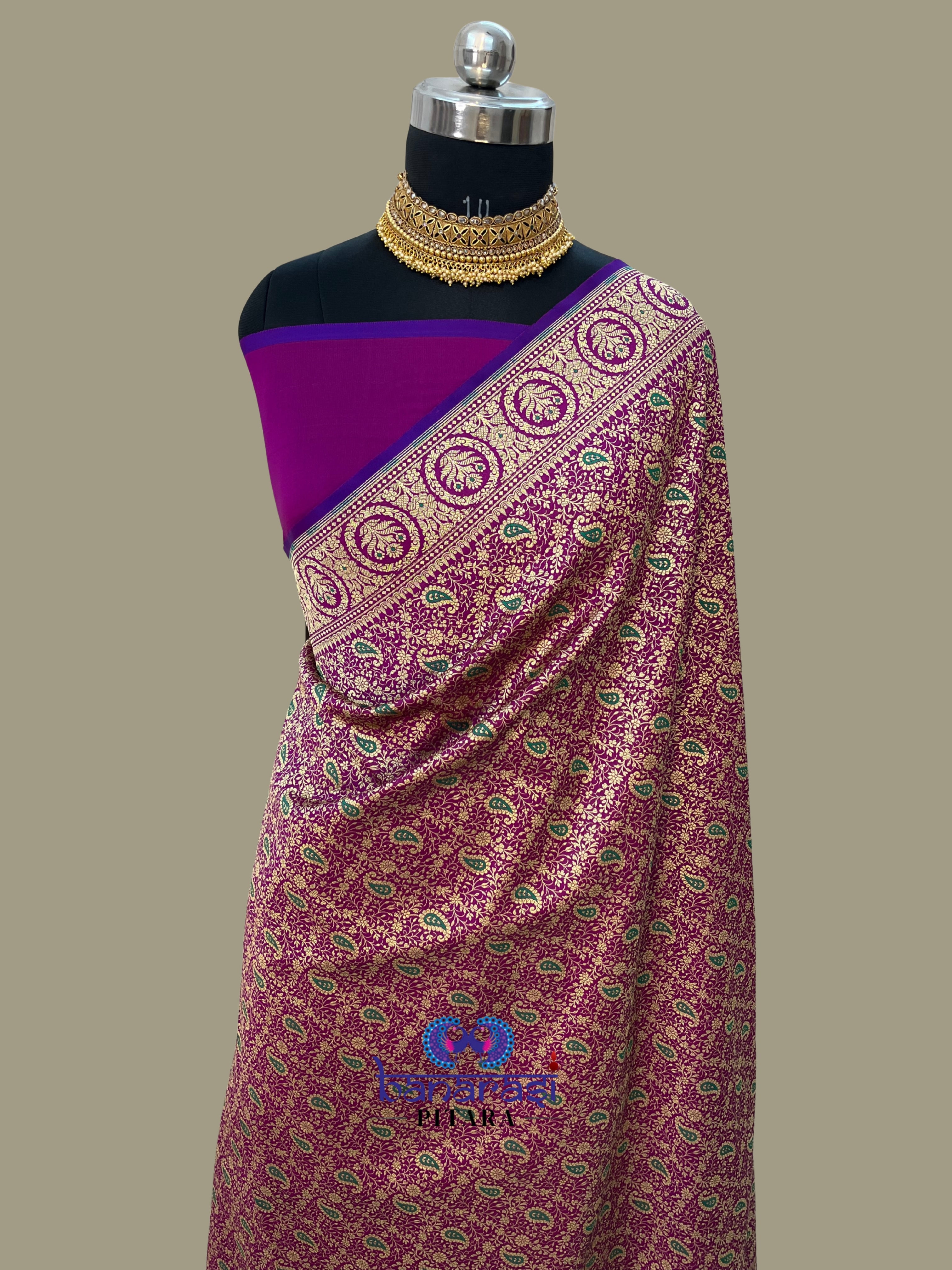 Semi Silk Banarasi Saree