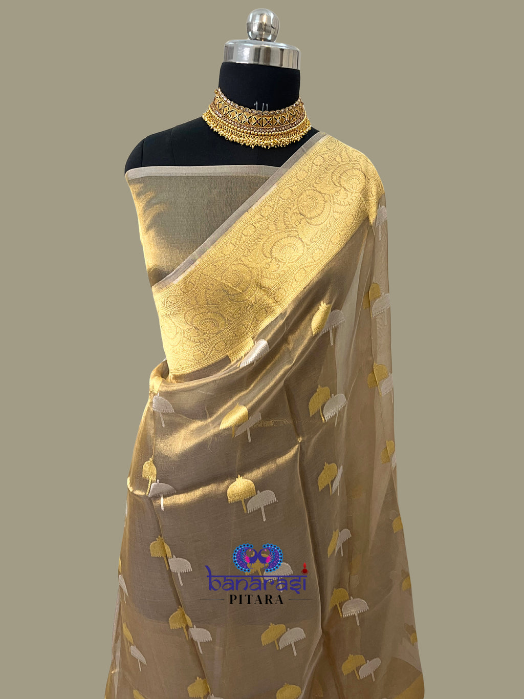 Pure Tissue Handloom Banarasi Saree