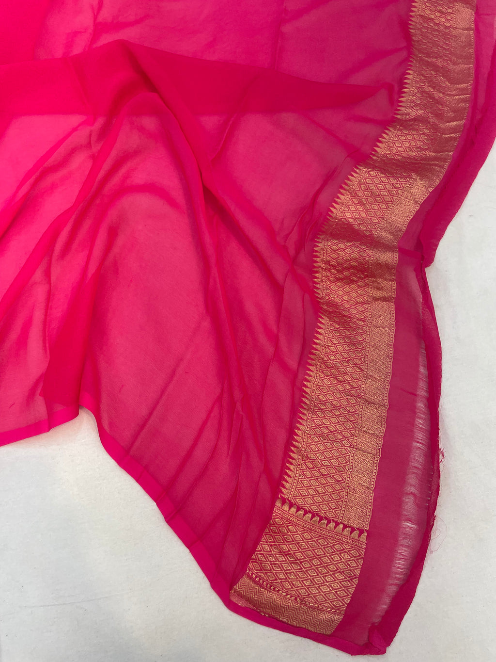 Pure Chiffon Banarasi Saree
