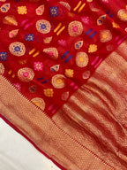 Pure Chiffon Banarasi Saree