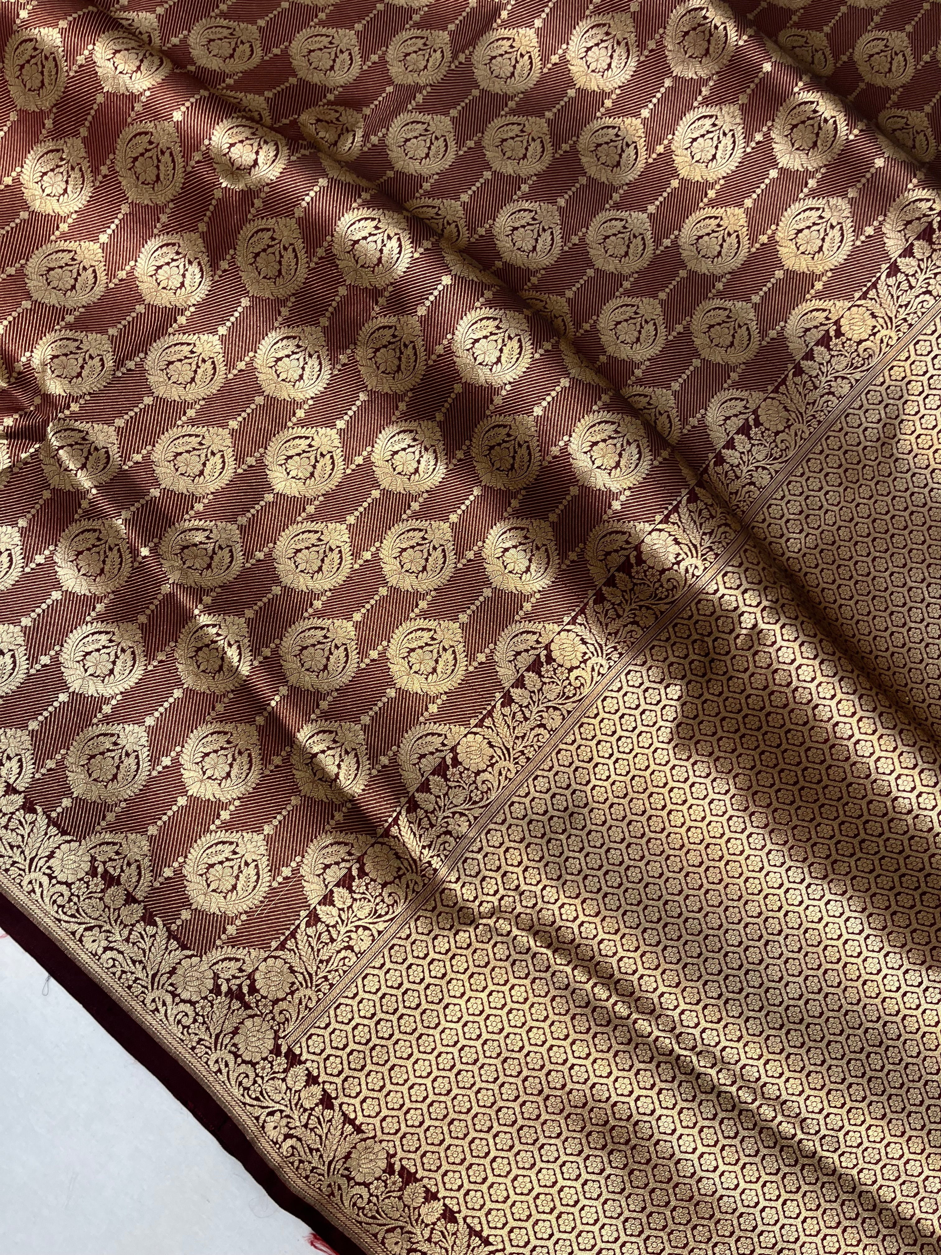 Pure Silk Handloom Banarasi Saree