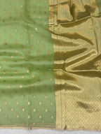 Pure Kora Handloom Banarasi Saree