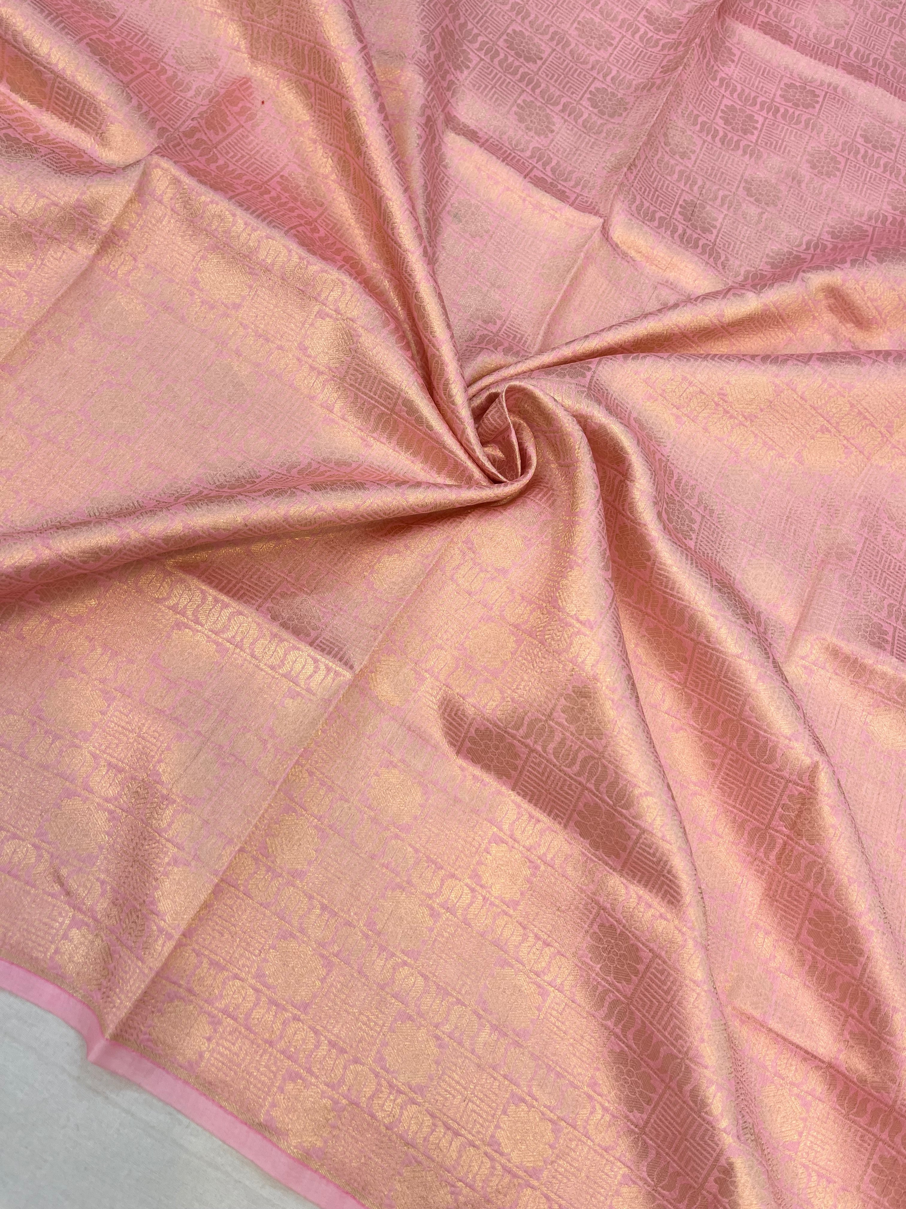 Pure Organza Silk Handloom Banarasi Saree