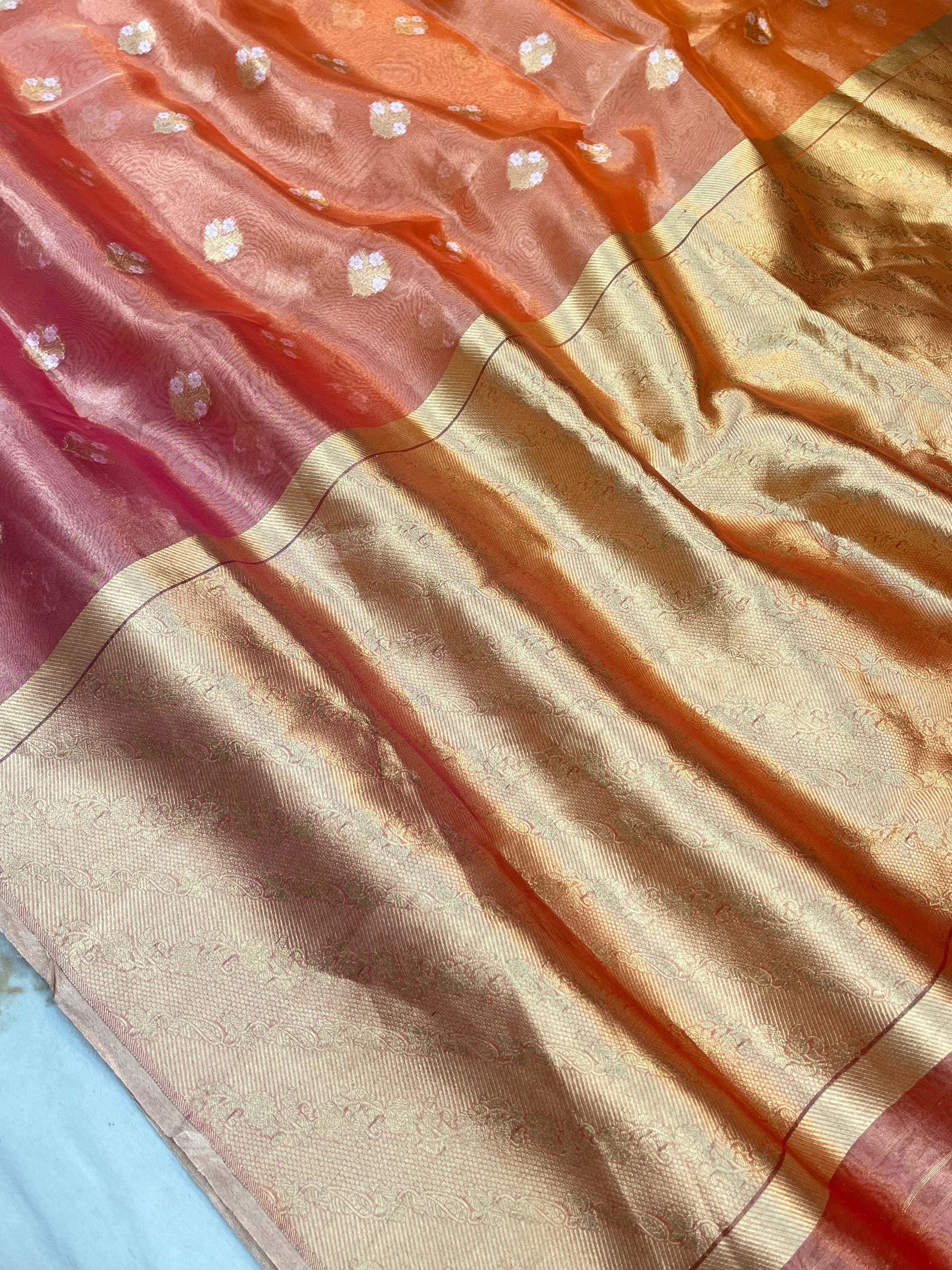 Pure Tissue Handloom Banarasi Saree