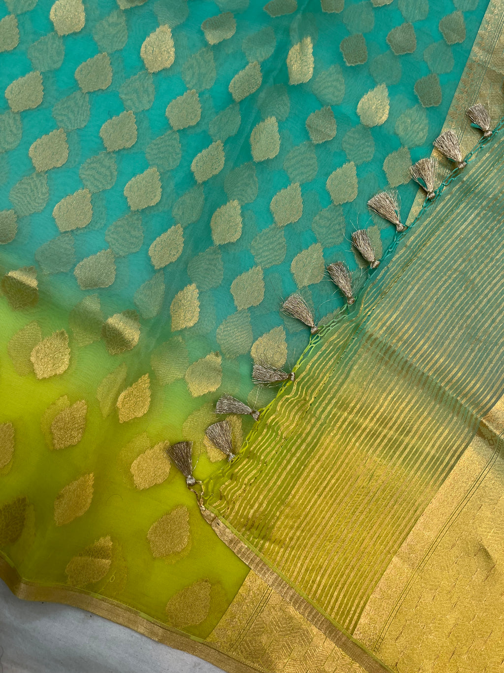 Pure Organza Silk Banarasi Saree