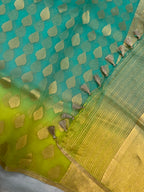 Pure Organza Silk Banarasi Saree