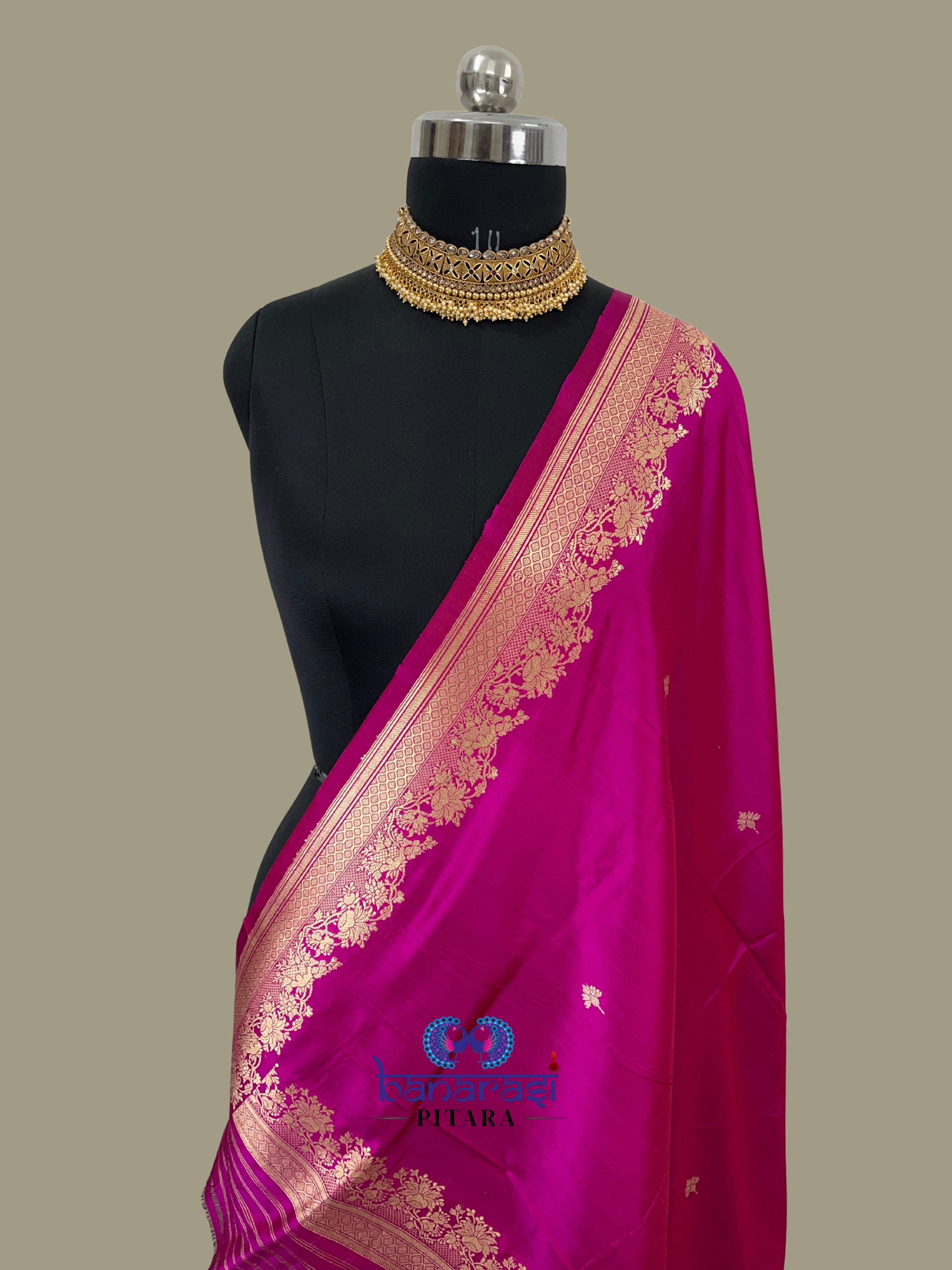 Pure Silk Handloom Banarasi Dupatta