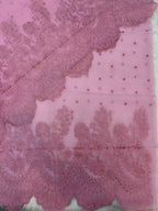 Pure Organza Embroidery work Suit Dupatta