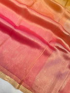Pure Tissue Palin Multi Banarasi Saree