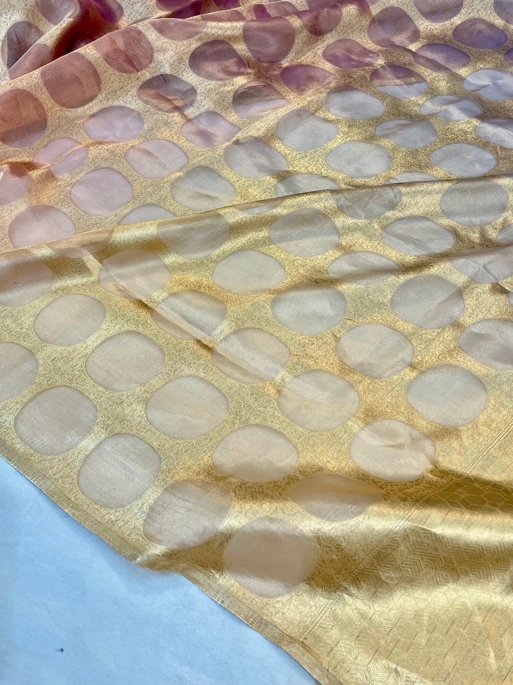 Pure Tissue Silk Handloom Banarasi Saree