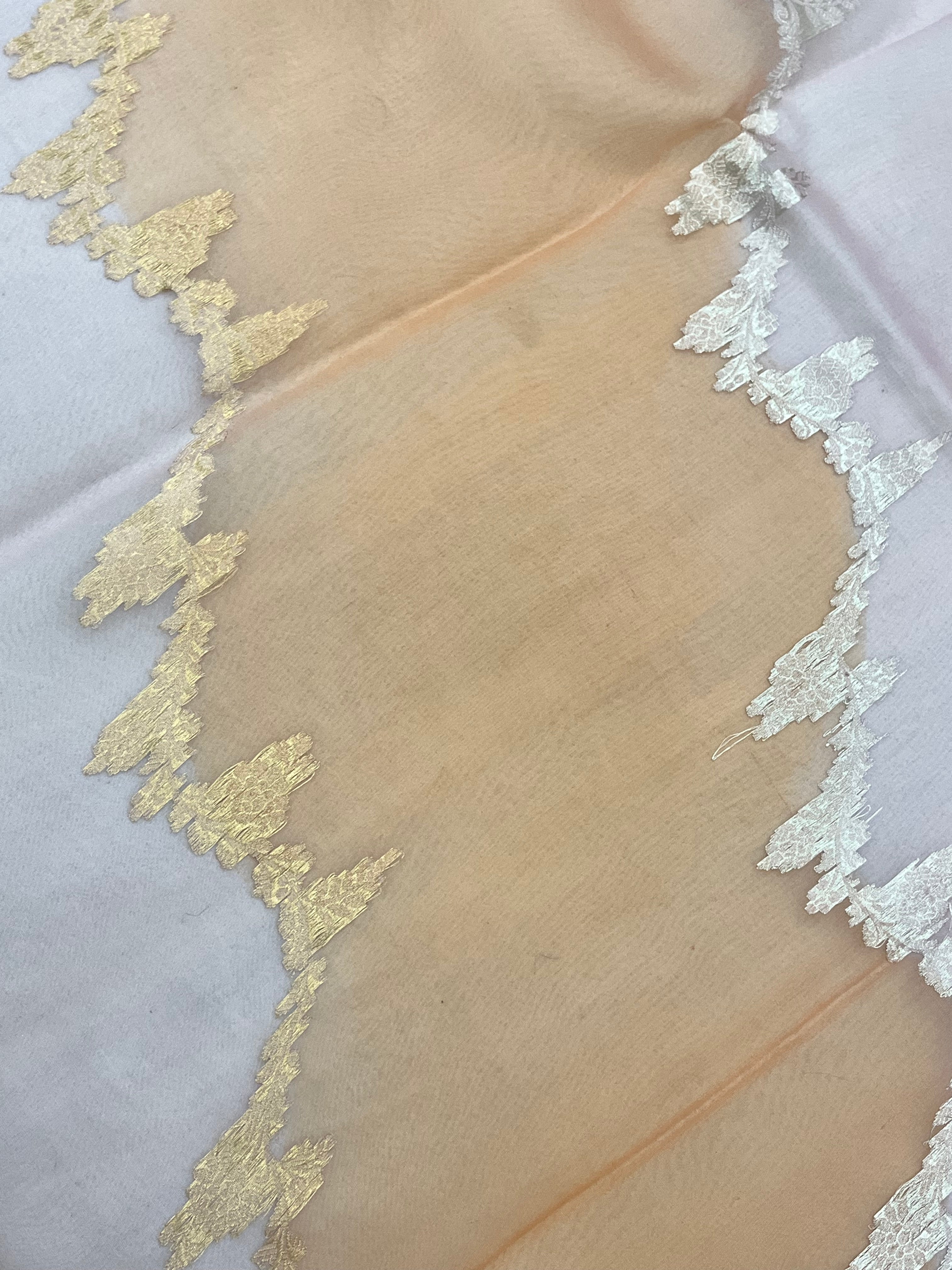 Pure Kora Handloom Banarasi Saree