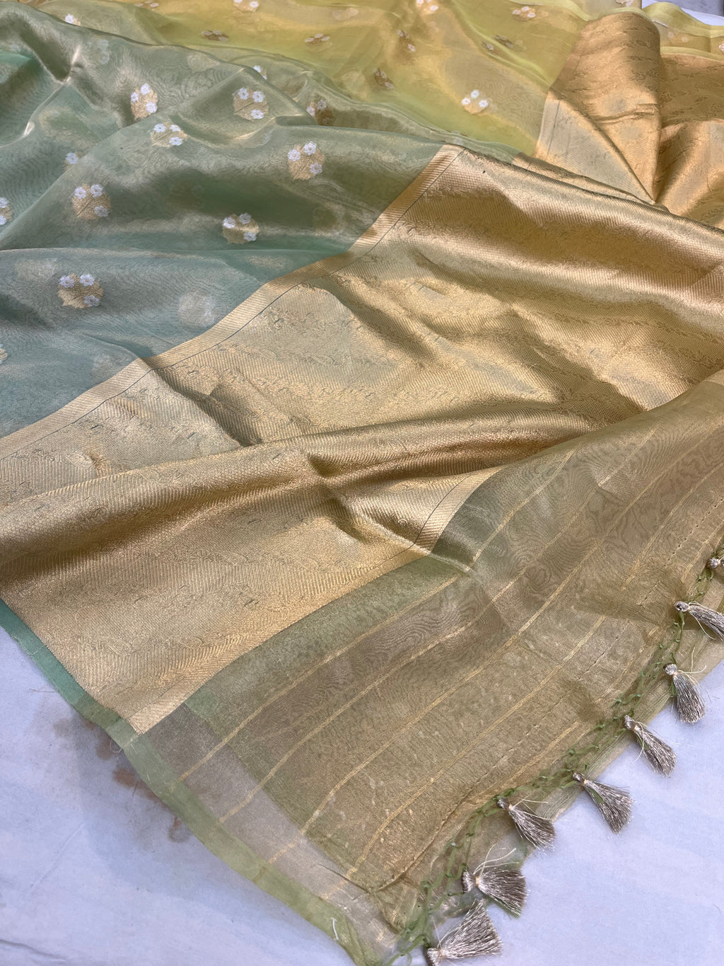 Pure Tissue Handloom Banarasi Saree