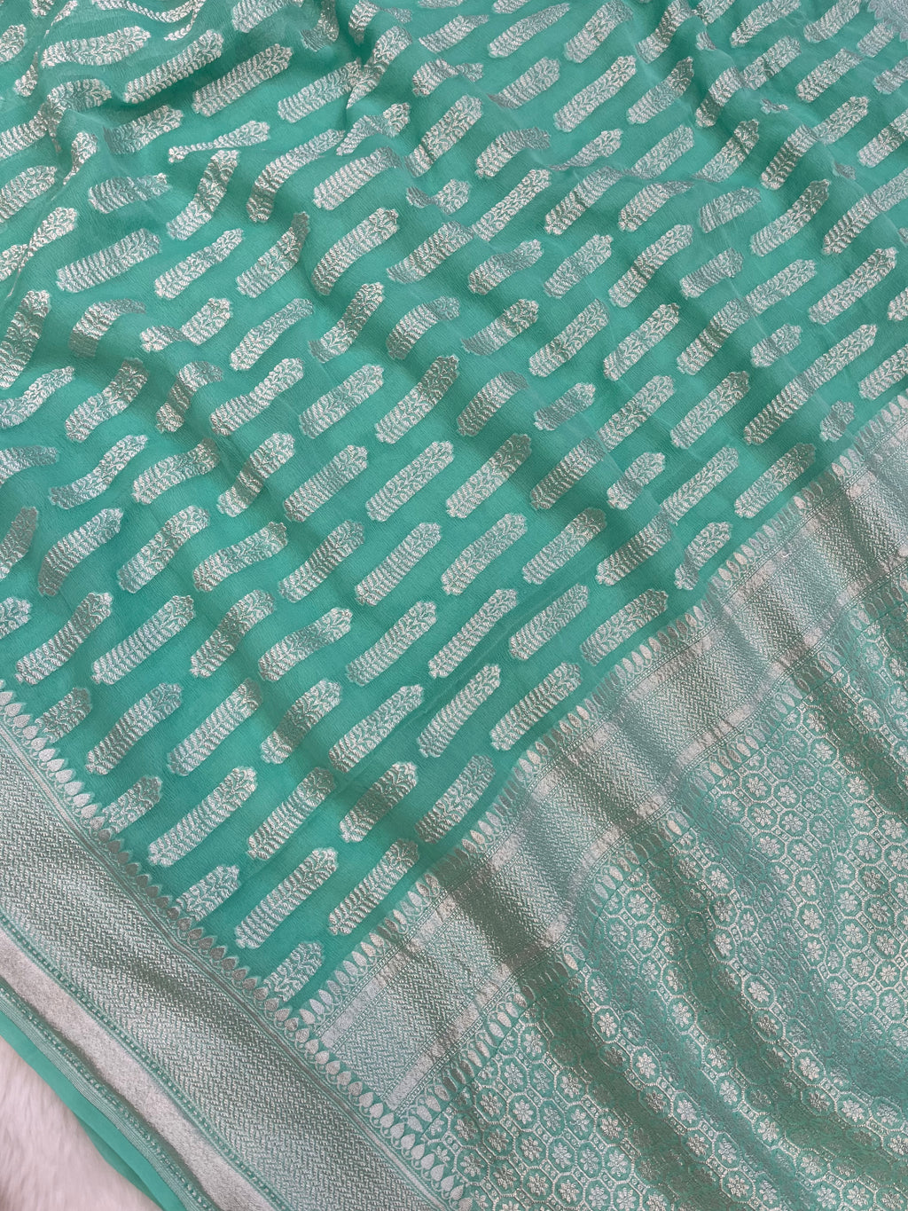 Pure Chiffon Banarasi Saree