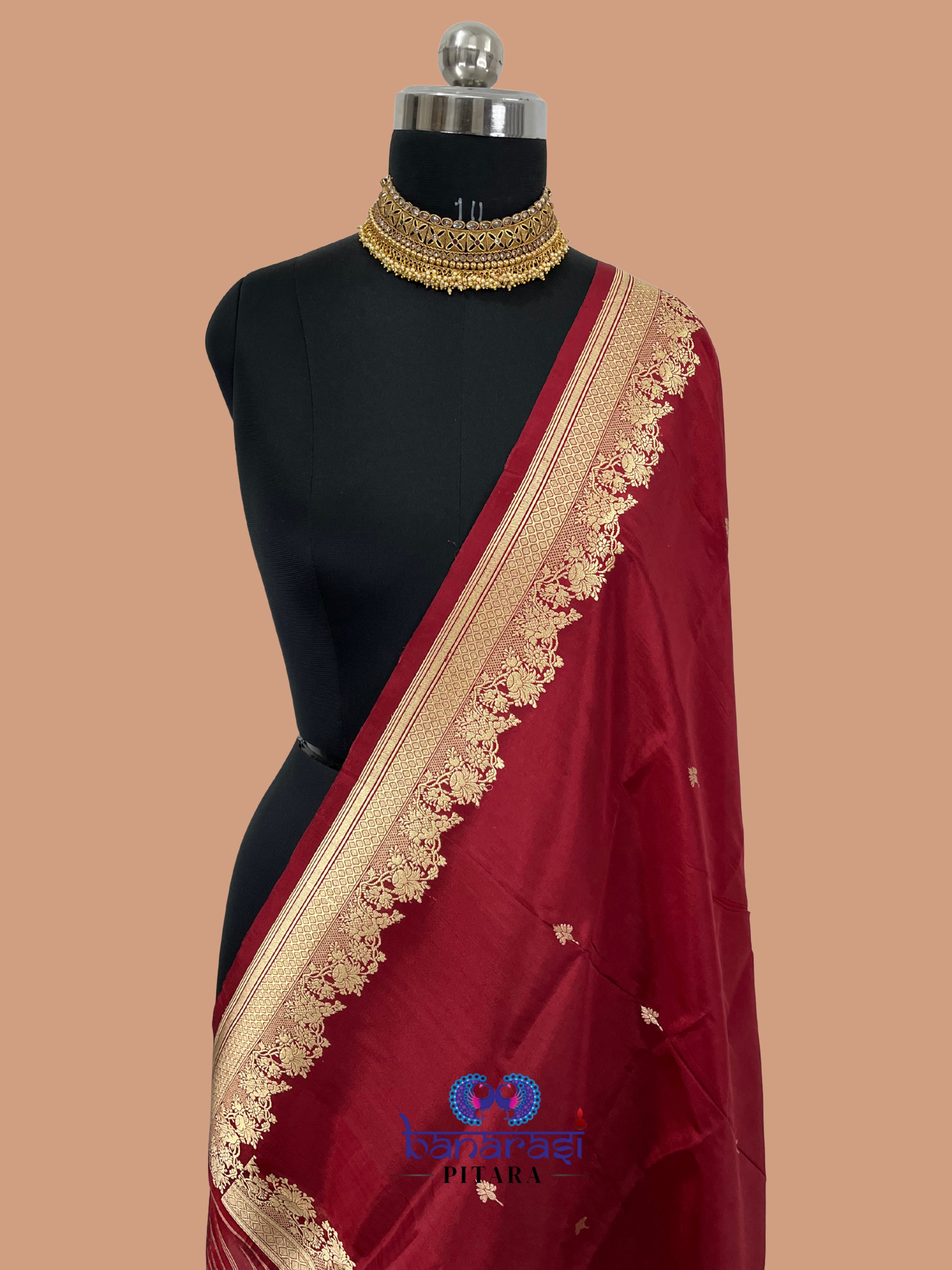 Pure Silk Handloom Banarasi Dupatta