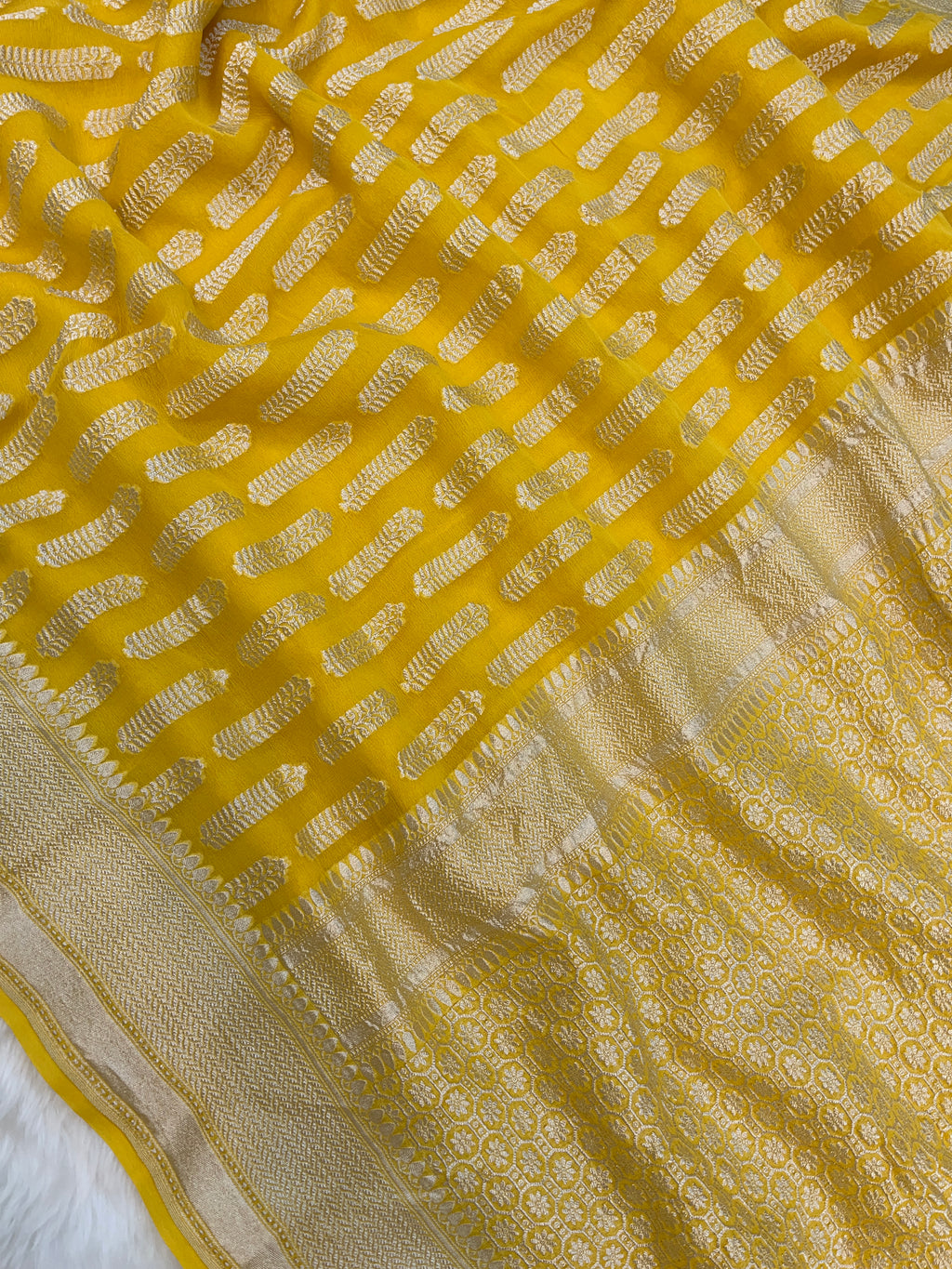 Pure Chiffon Banarasi Saree
