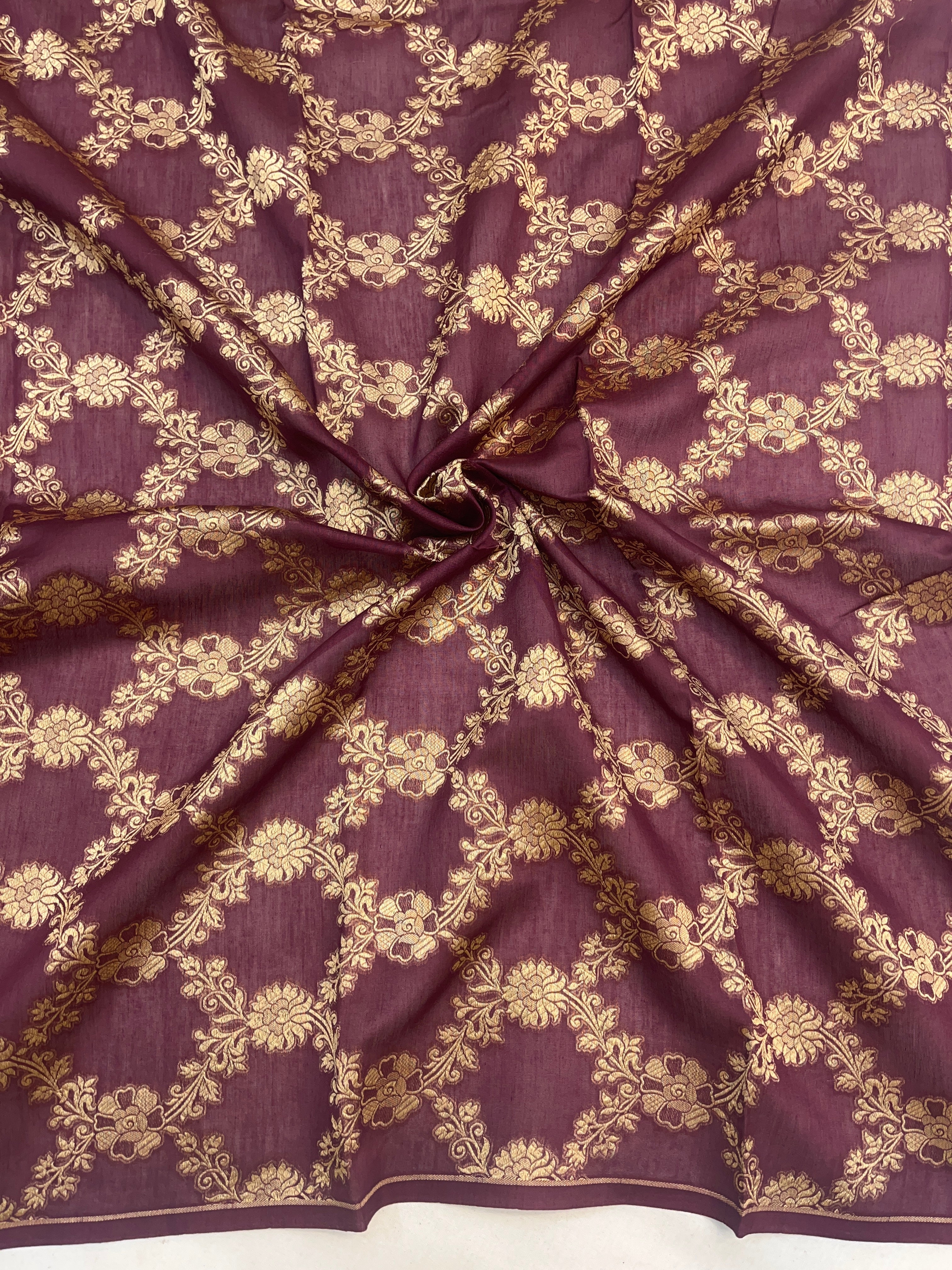 Pure Chanderi Cotton Fabric