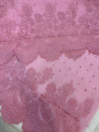 Pure Organza Embroidery work Suit Dupatta