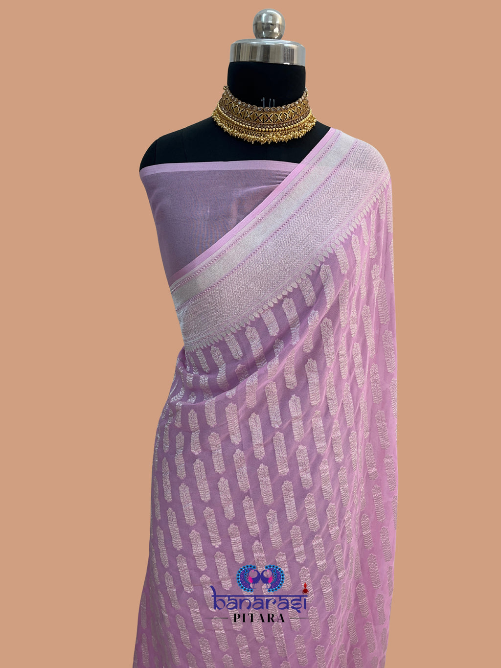 Pure Chiffon Banarasi Saree