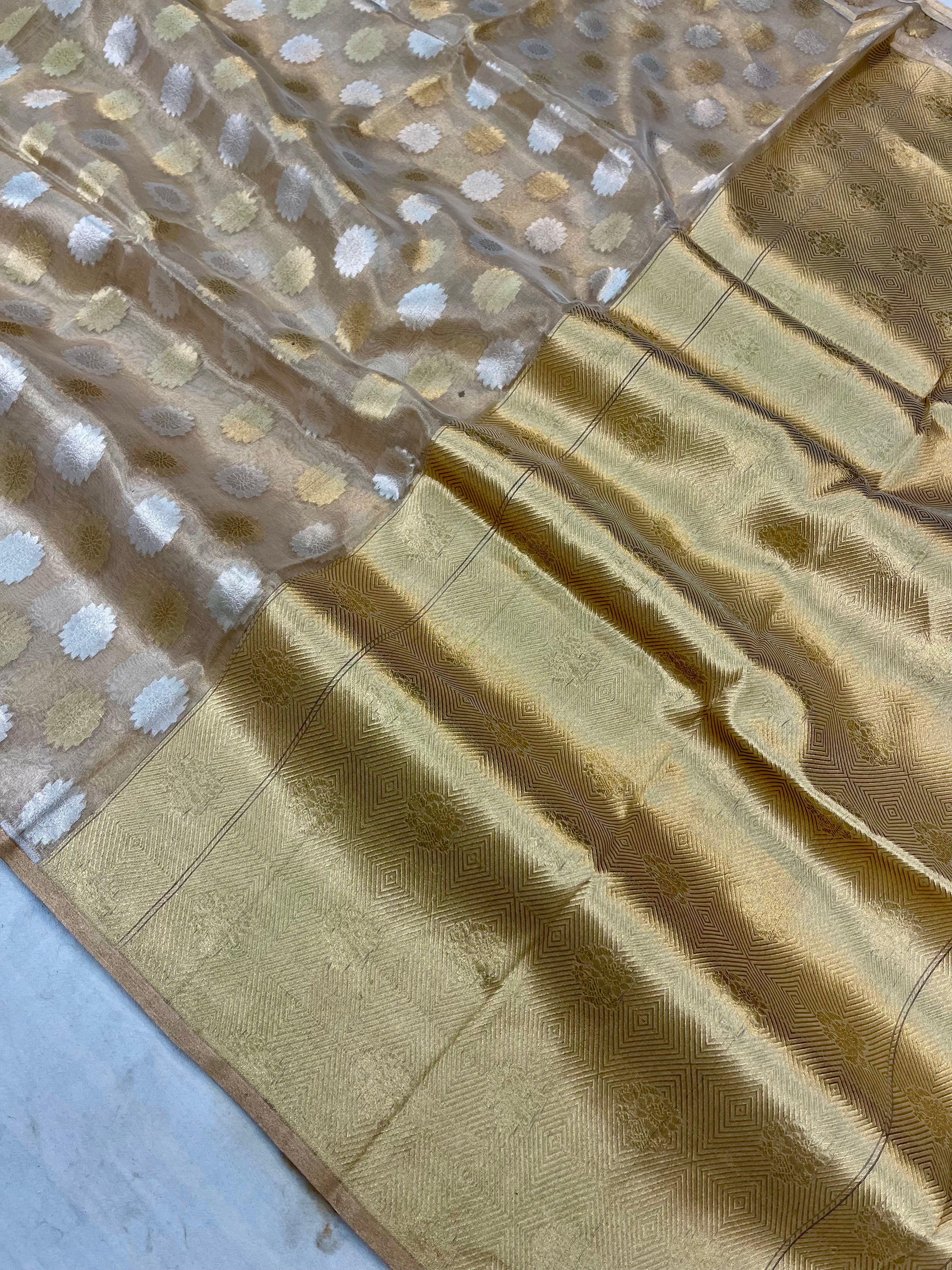 Pure Tissue Handloom Banarasi Saree