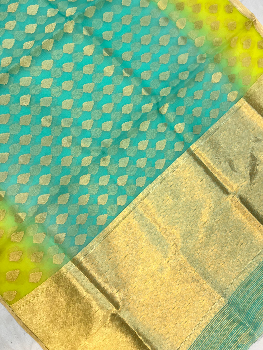 Pure Organza Silk Banarasi Saree