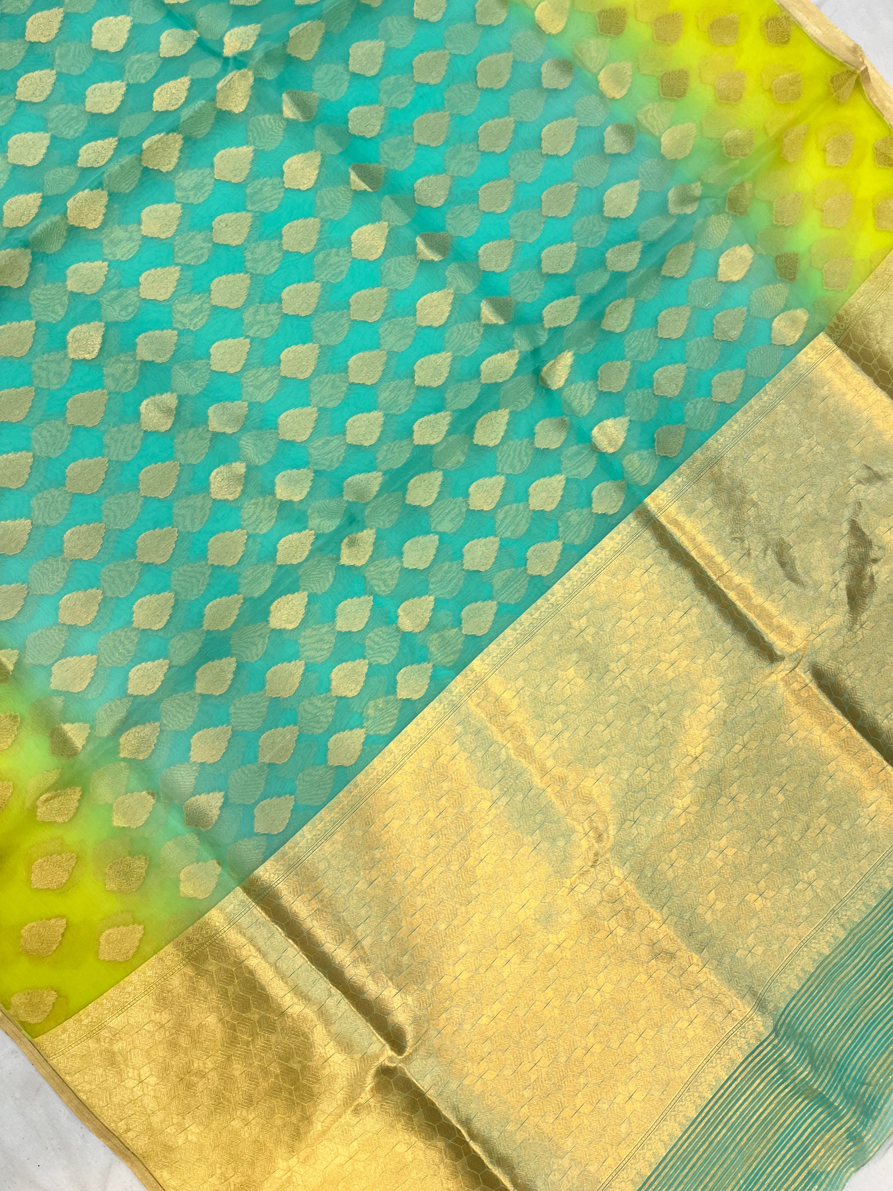 Pure Organza Silk Banarasi Saree