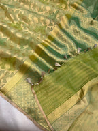 Pure Kora Handloom Banarasi Saree