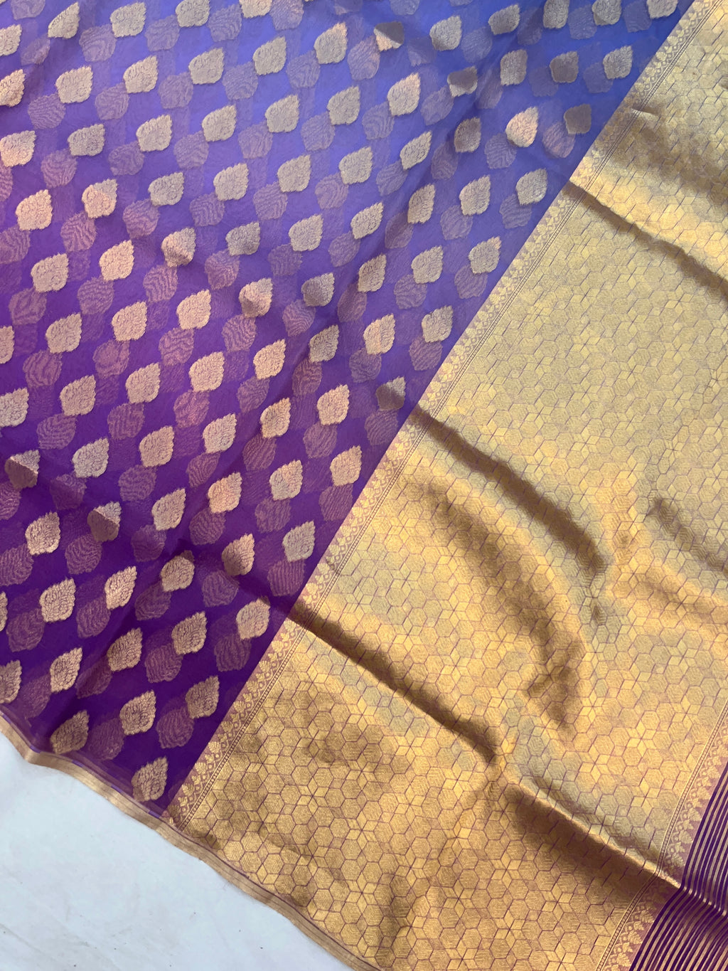 Pure Organza Silk Banarasi Saree