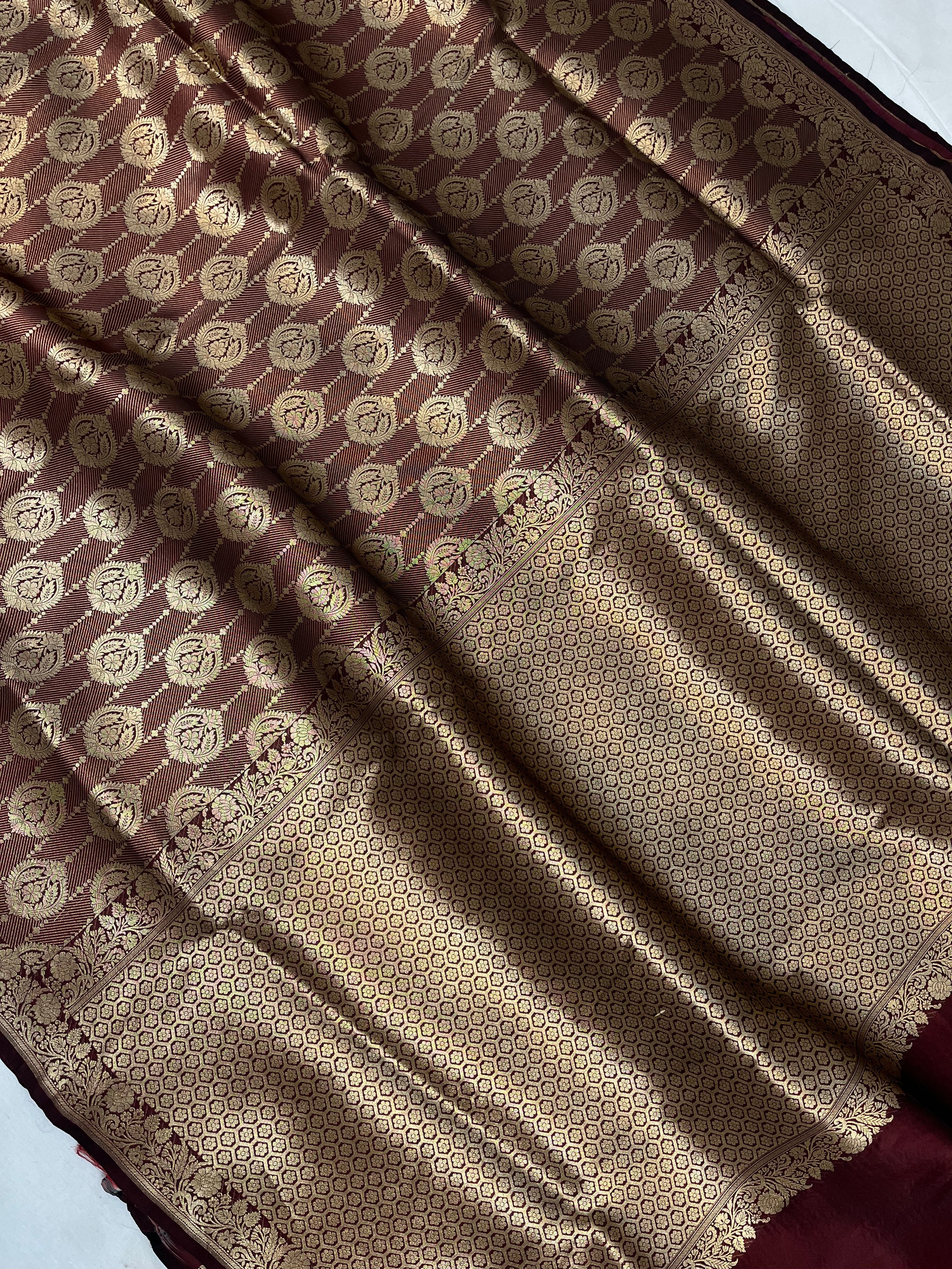 Pure Silk Handloom Banarasi Saree