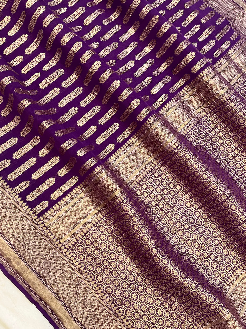 Pure Chiffon Banarasi Saree