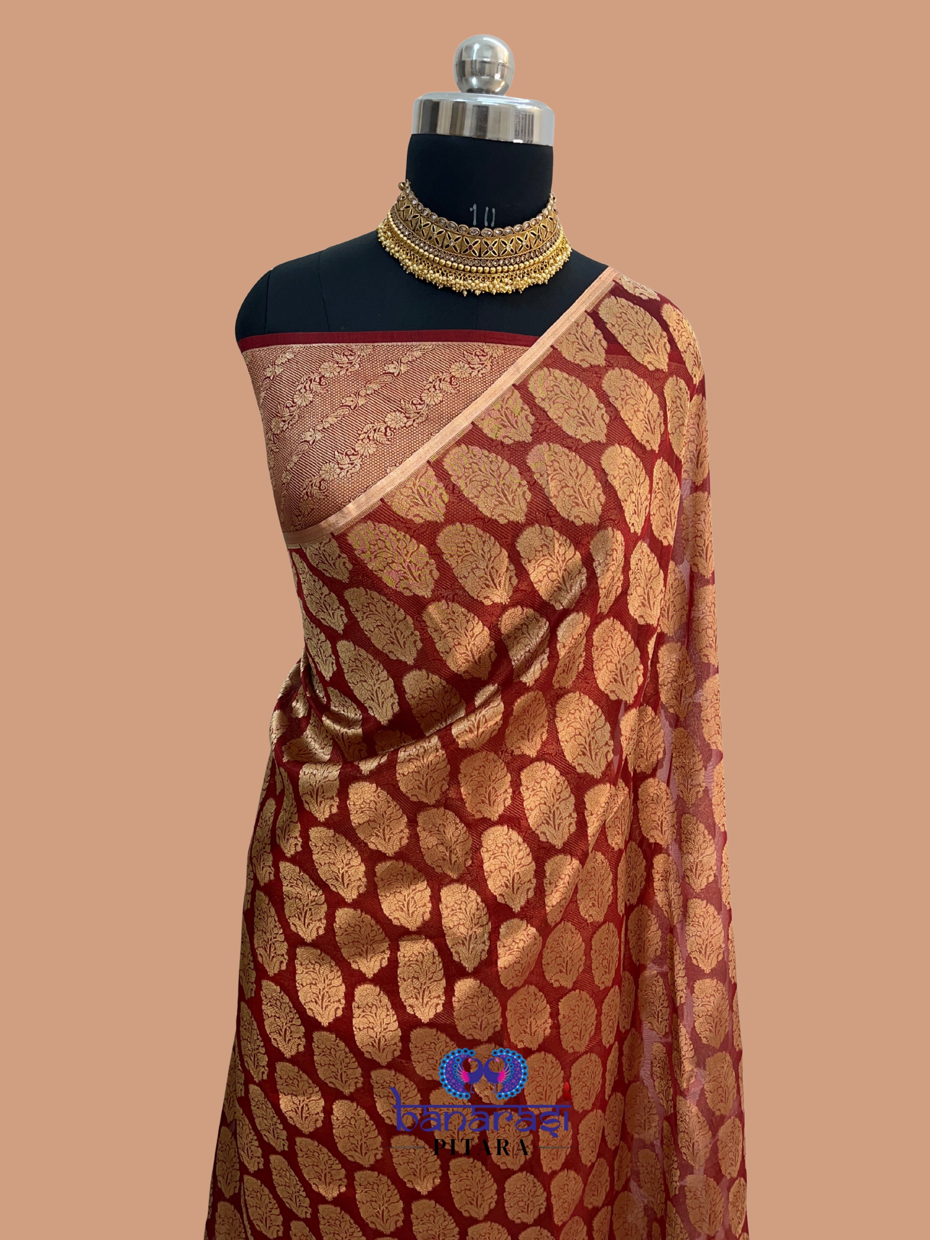 Pure Tissue Handloom Banarasi Saree