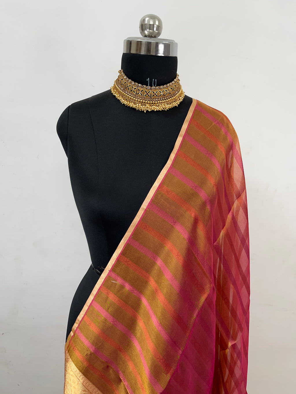 Pure Tissue Handloom Banarasi Dupatta