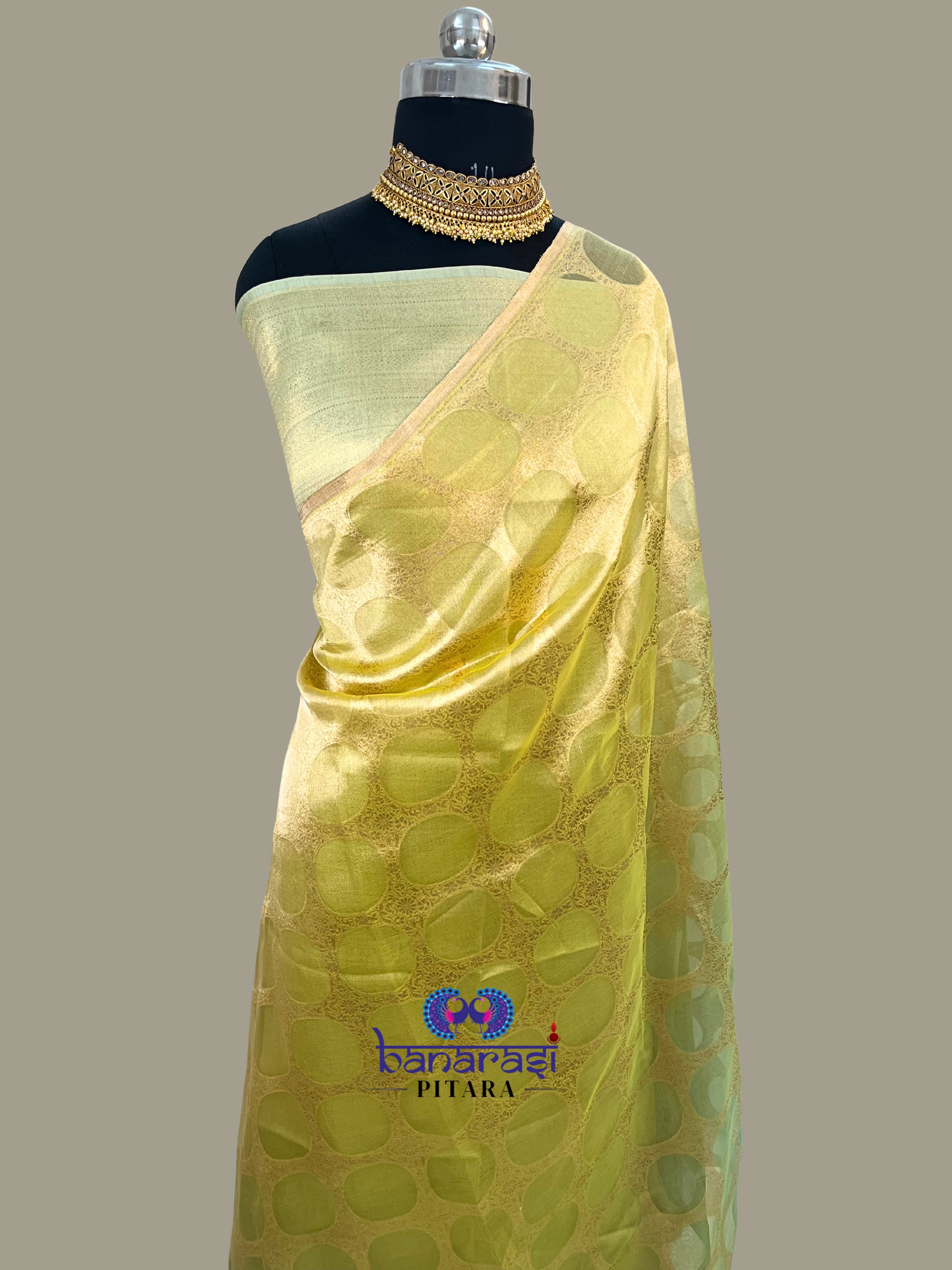 Pure Tissue Handloom Banarasi Saree