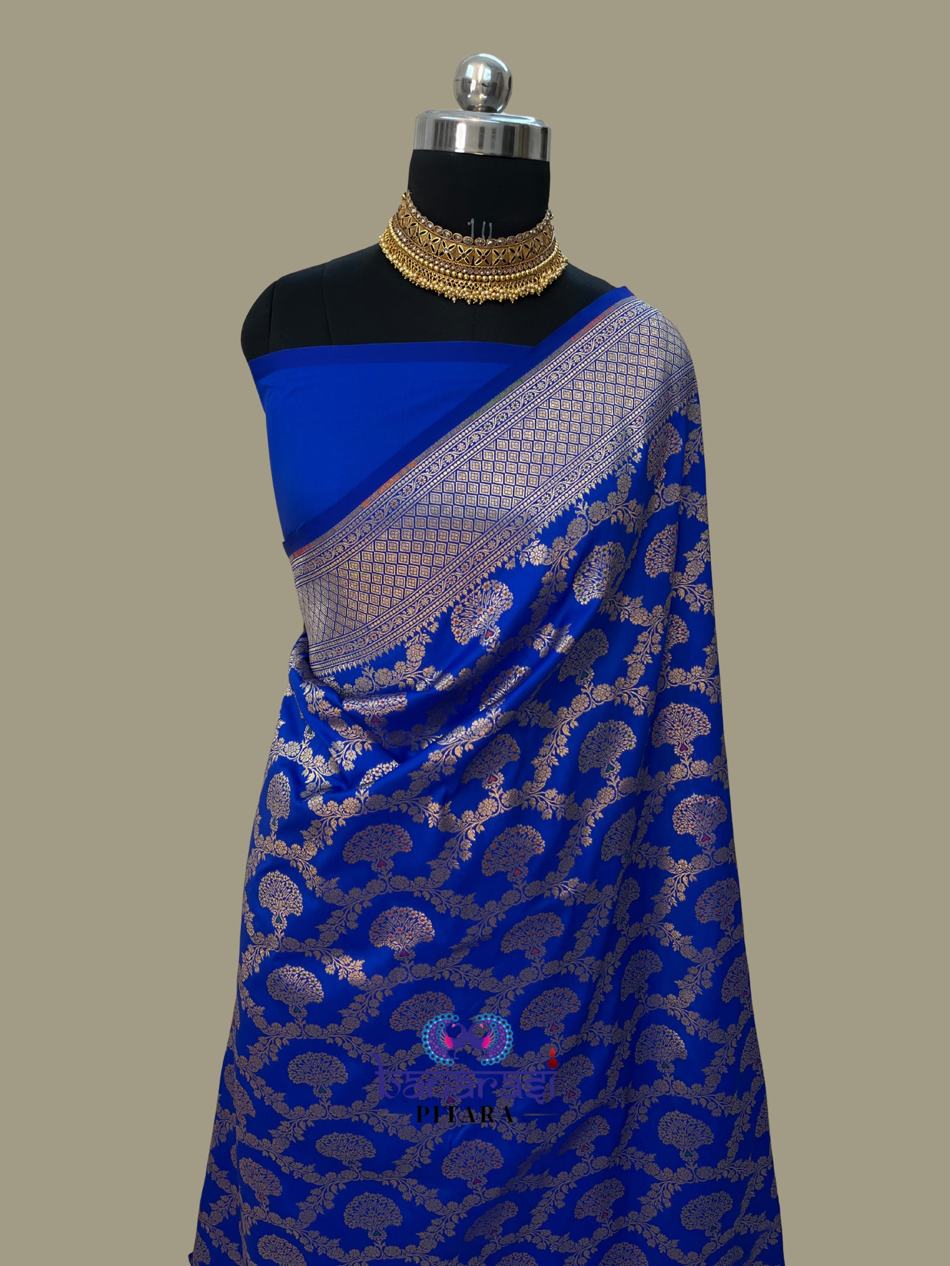 Semi Silk Banarasi Saree