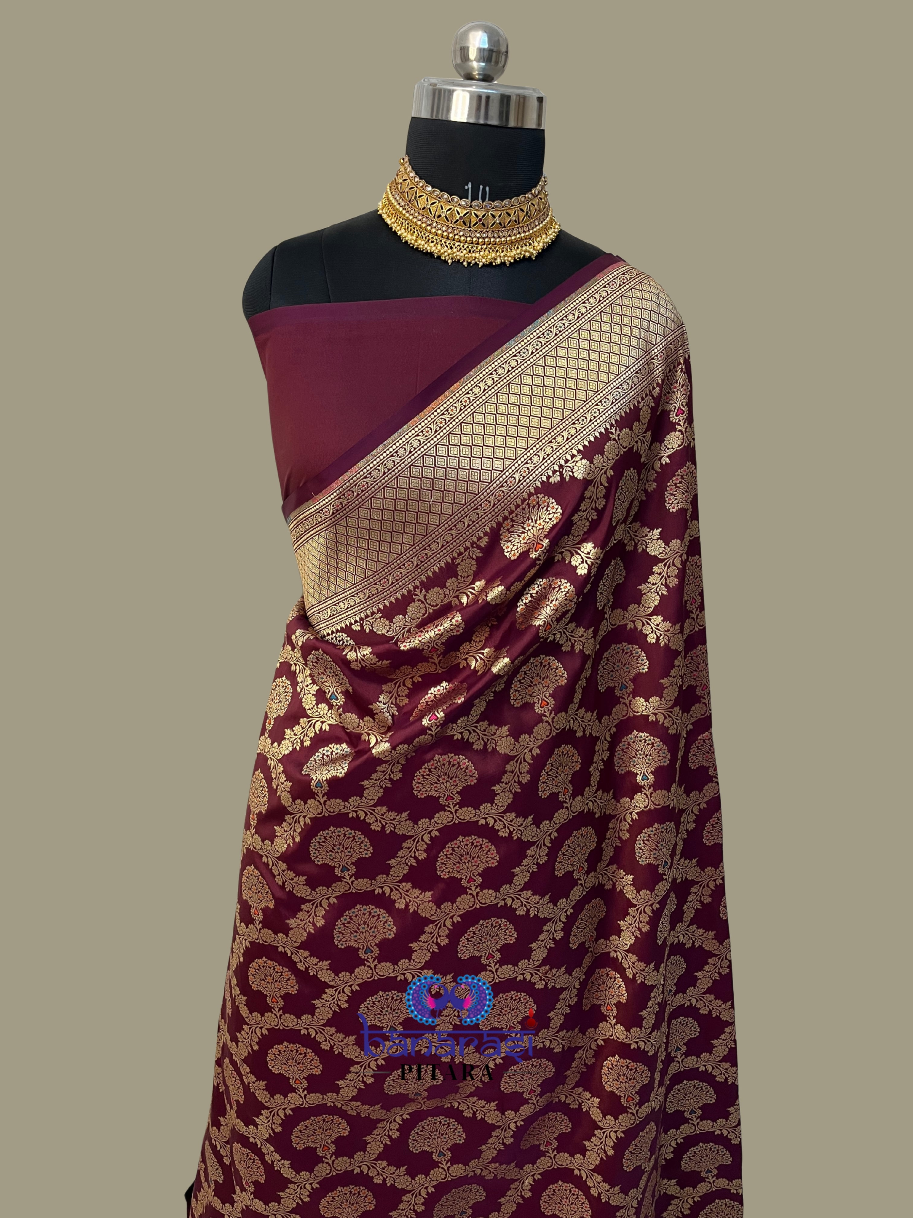 Semi Silk Banarasi Saree