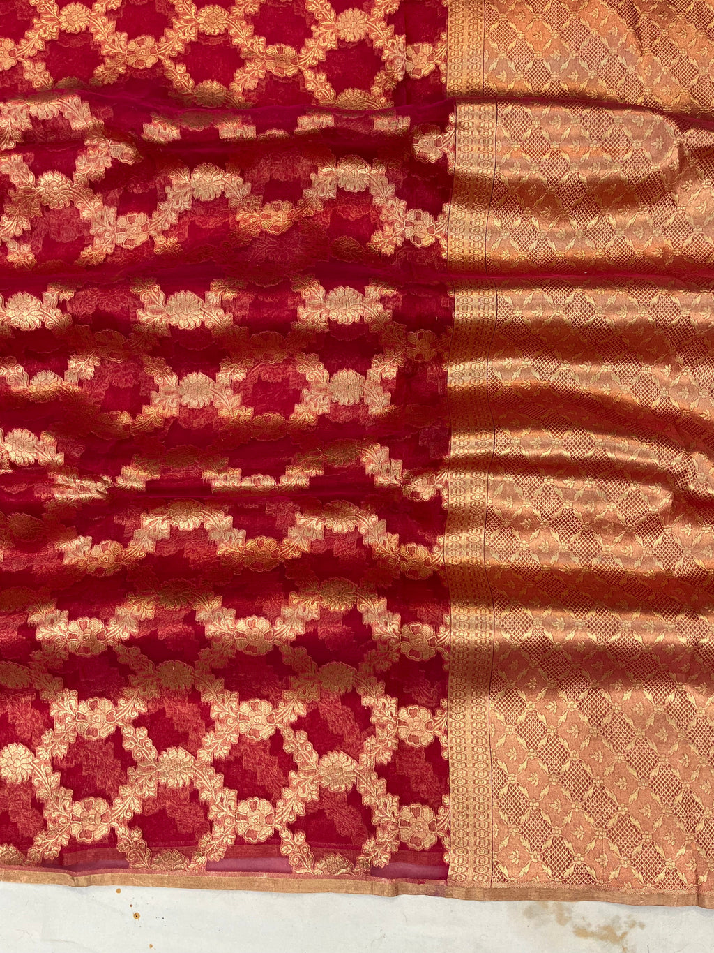 Pure Tissue Handloom Banarasi Saree