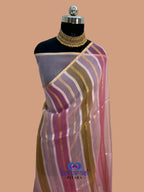 Pure Kora Handloom Banarasi Saree
