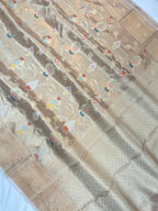 Pure Tissue Tilfi Meenakari Saree