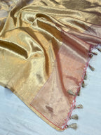 Pure Tissue Silk Handloom Banarasi Saree