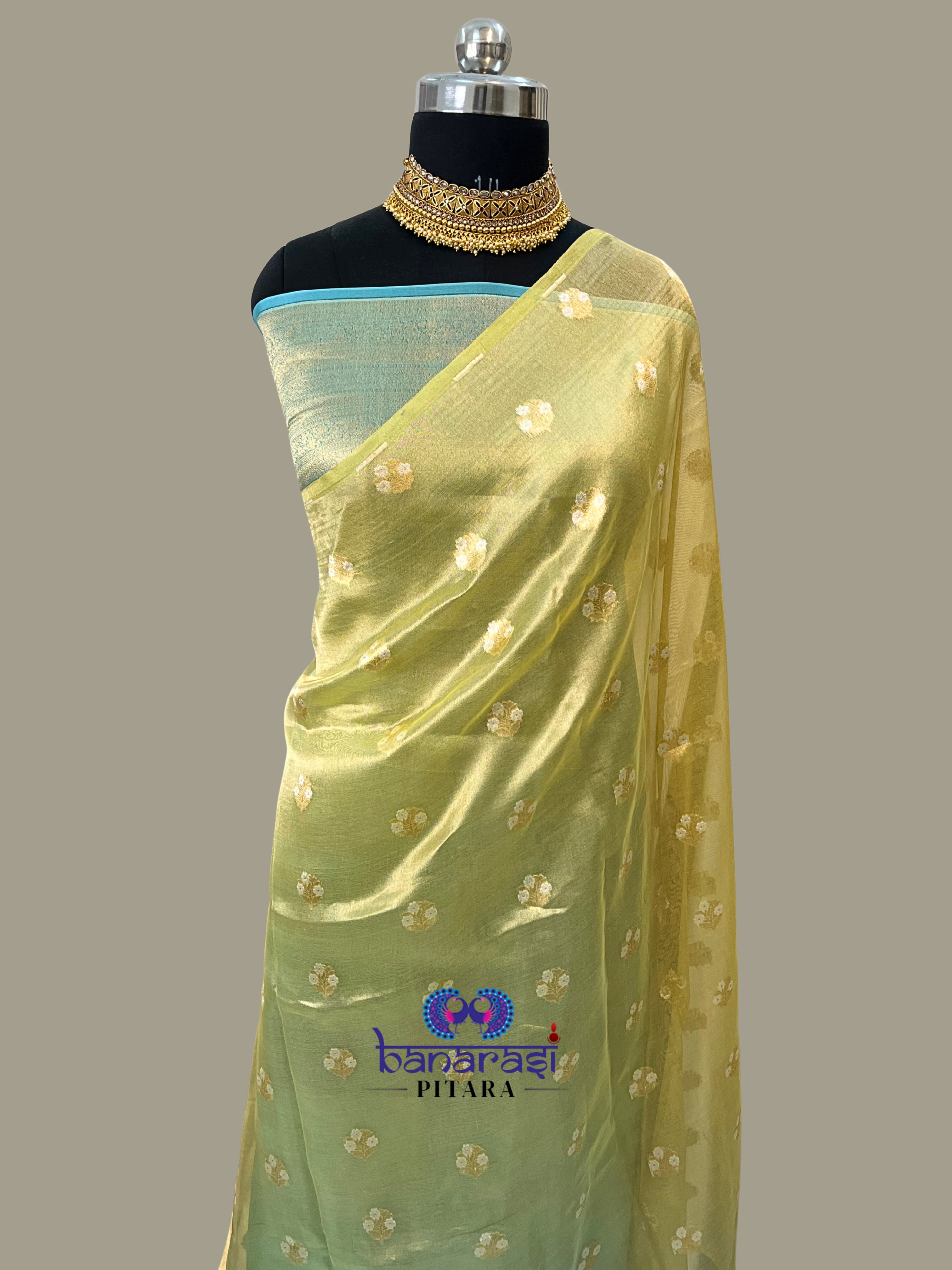 Pure Tissue Handloom Banarasi Saree