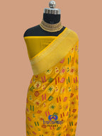 Pure Chiffon Banarasi Saree