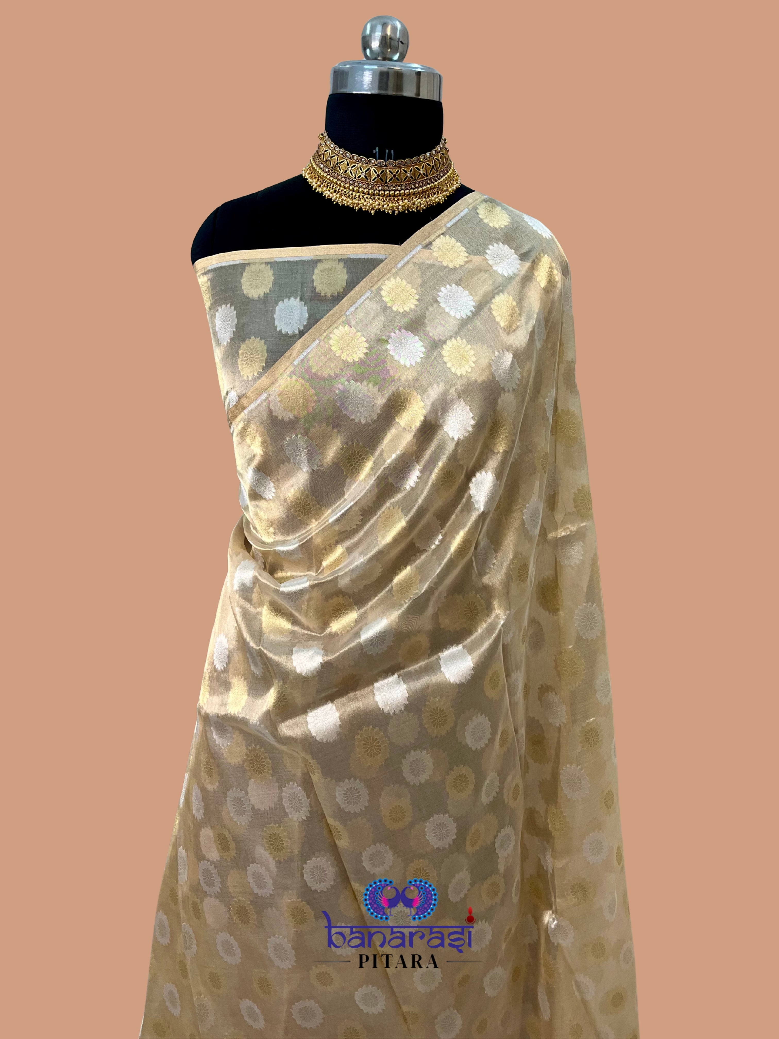 Pure Tissue Handloom Banarasi Saree