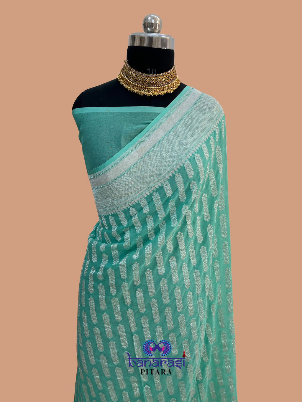Pure Chiffon Banarasi Saree