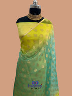 Pure Organza Silk Banarasi Saree